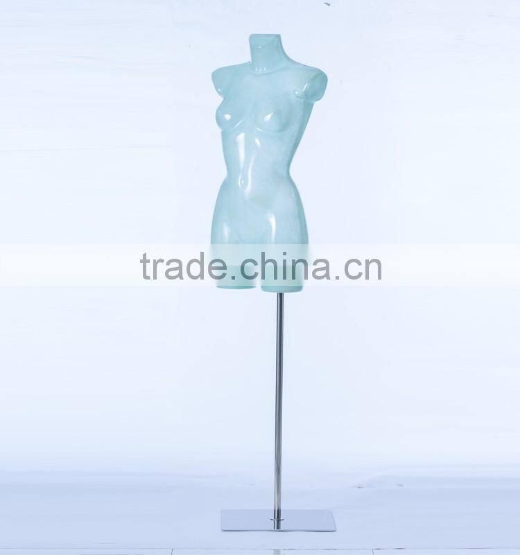 window display female torso mannequin