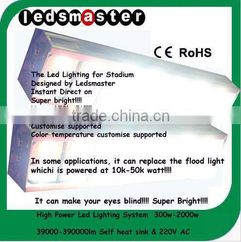 Super bright! 1000W-2000W high power led light 130000-390000lm