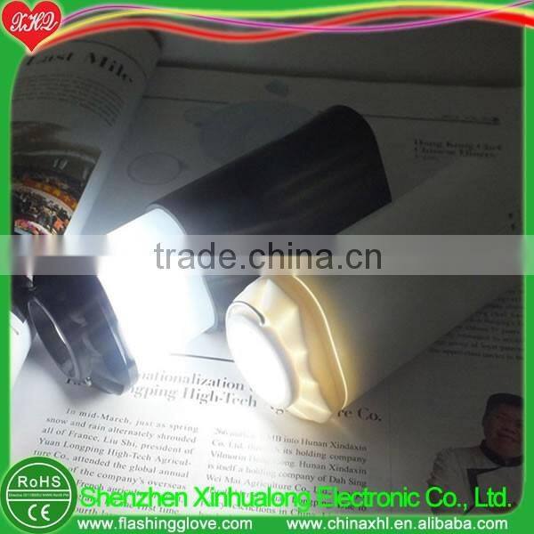 Personalized LED torch light portable power bank