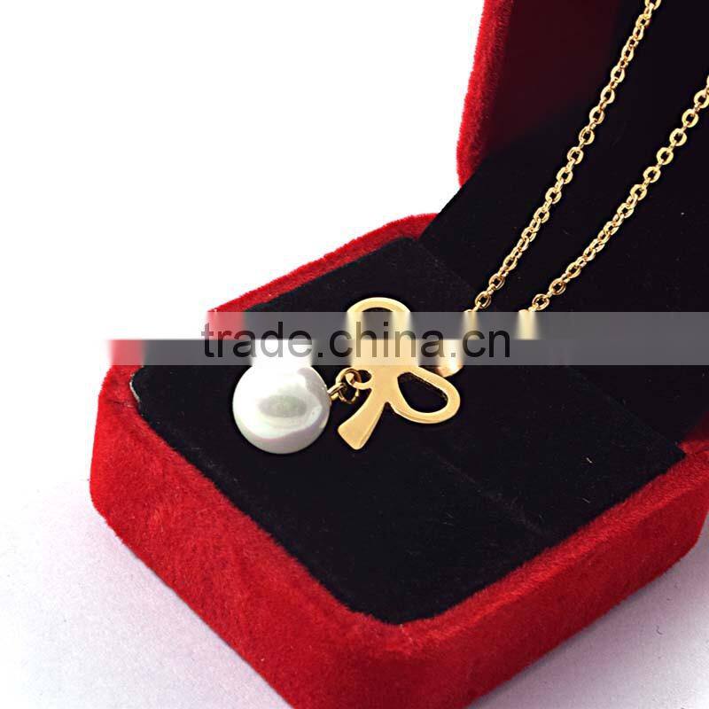 Wholesale Ballerina Necklace Latest Design Saudi Gold Jewelry Necklace