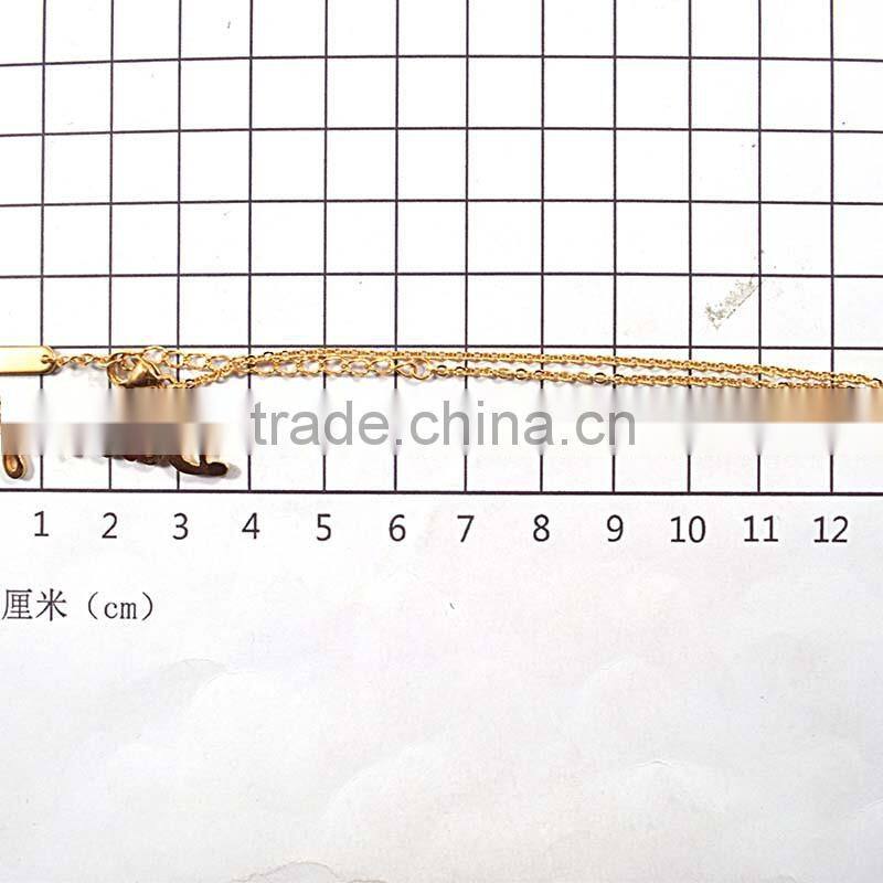 Jewellery Pendant Necklaces Letter Of The Alphabet Gold Jewelry Necklace