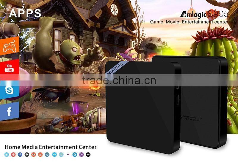 Wholesale MINI M8S S905 Quad-Core 2GB RAM/8GB ROM Tv Box