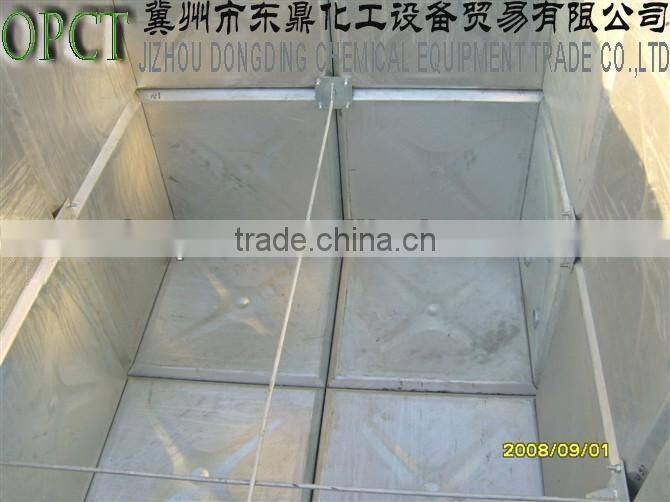 high quality low price for galvanized water storage tank
