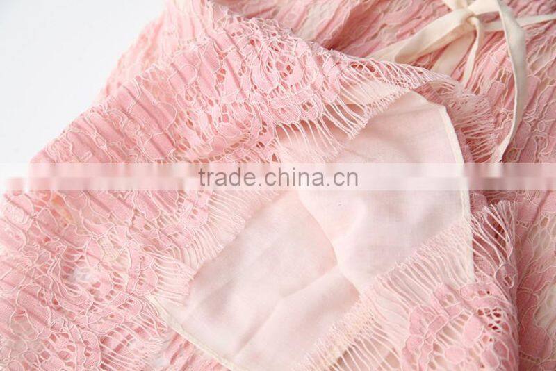 605129 Korean fashion lace decorative flower girls tutu skirts