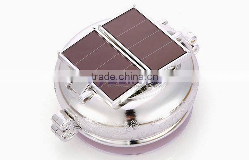 90mm DIA Round Luxury Jewelry Necklace Exhibition Solar Show Stand Platform