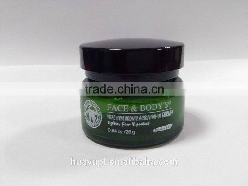 jasper color best sell PET plastic cosmetic bottles