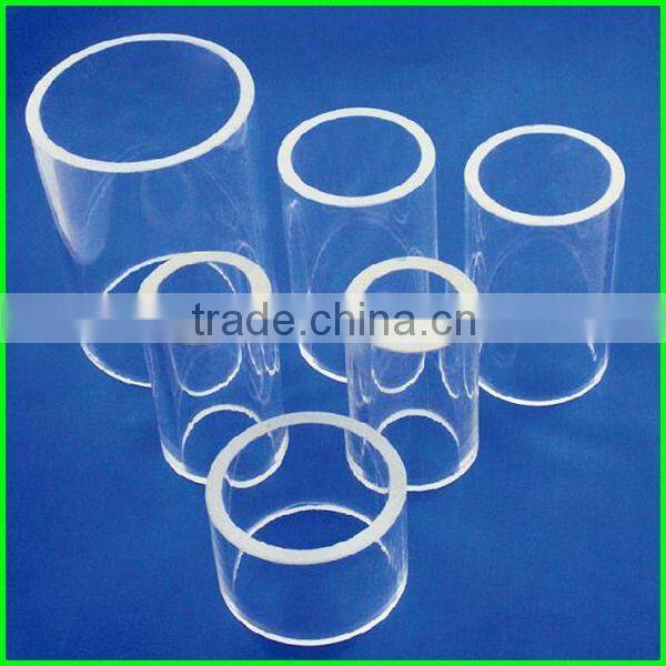 Large Diameter Fused Silica Transparent Quartz Glass Tube