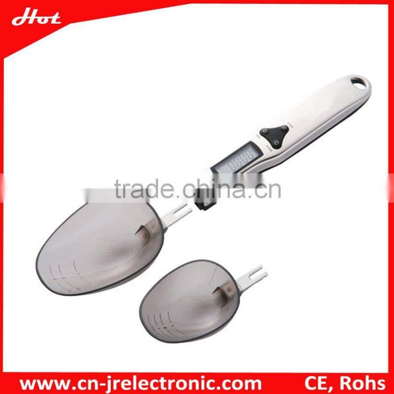 Popular stainless steel cooking utensil weighing spoon kitchen tool