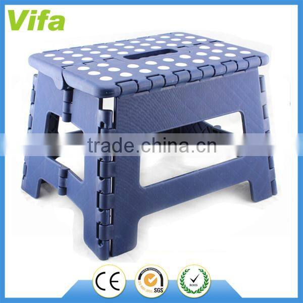 plastic folding step stool with handle