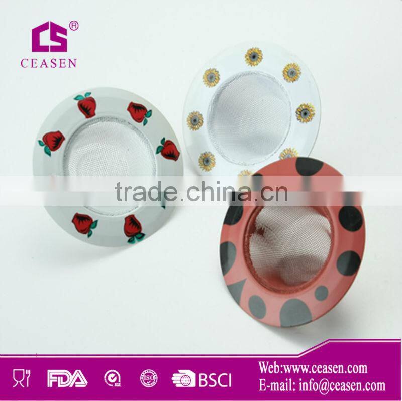 Hot selling plastic kitchen sink strainer