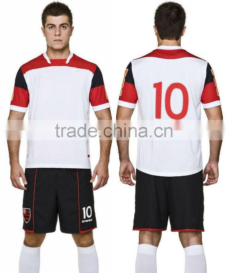Club football jersey set soccer wear supply