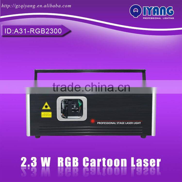 New 25K 2300mW animation rgb lazer light
