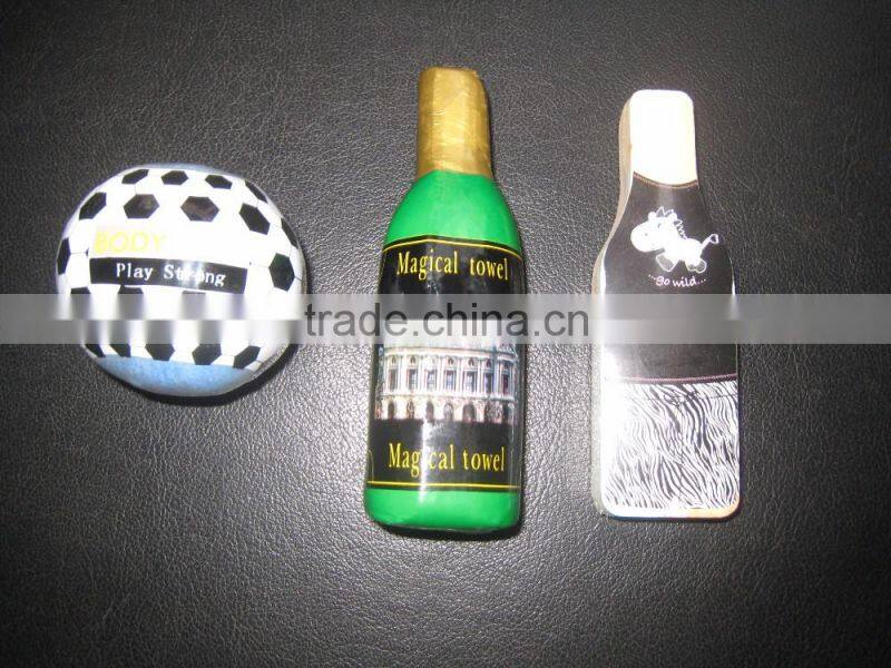 Wholesale Custom 100% Cotton Compressed Towel