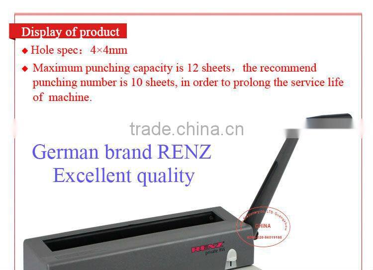 Perfect iron ring binding machine