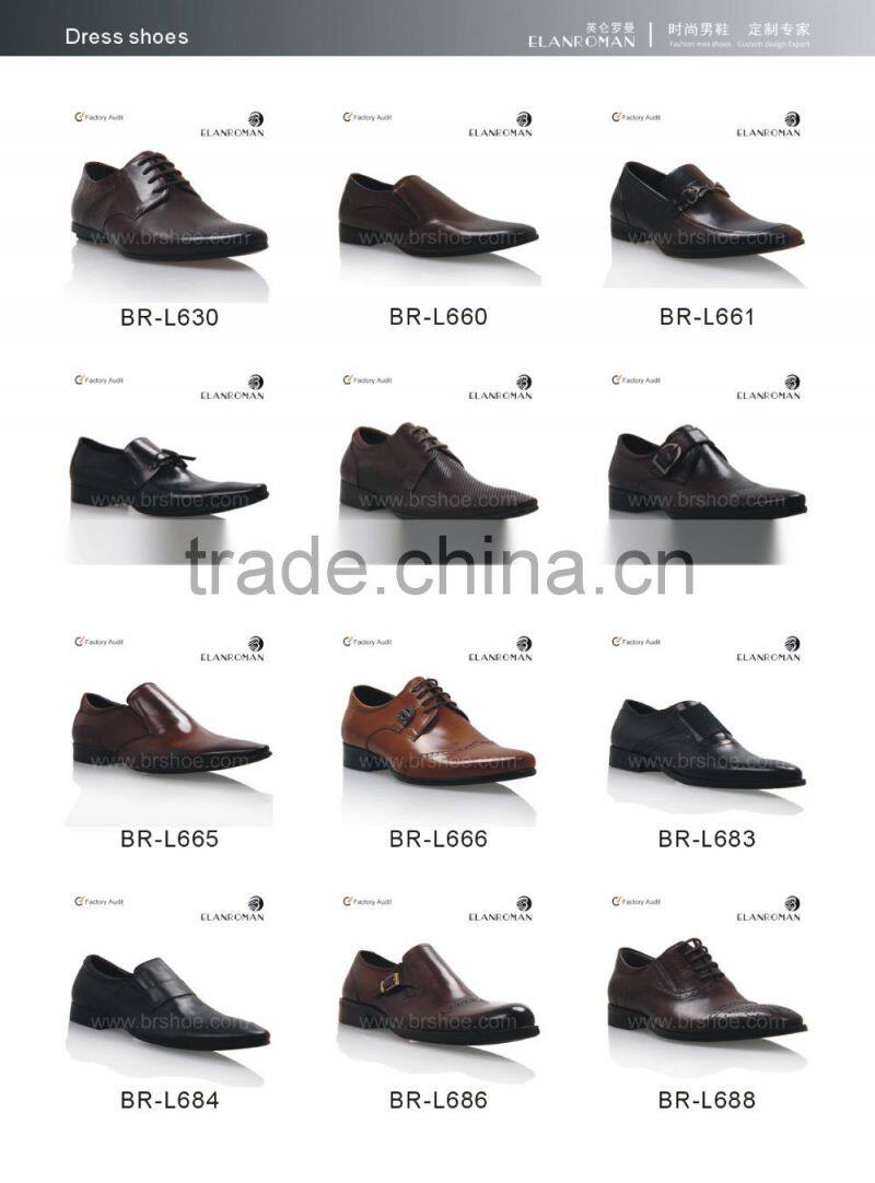 Wholesale popular fashion leather shoes fancy men dress shoes brand