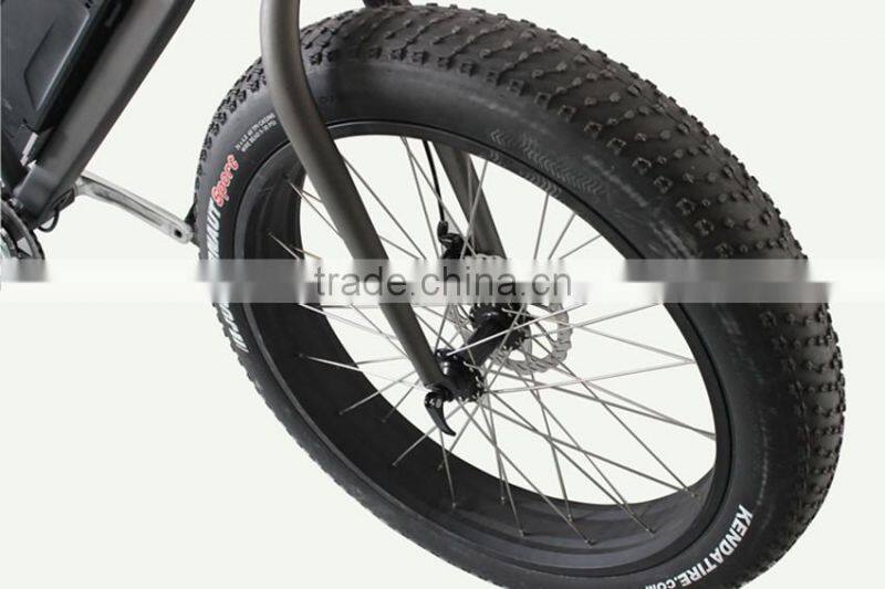 OEM manufacture 26 inch 500W electric fat tyre bike