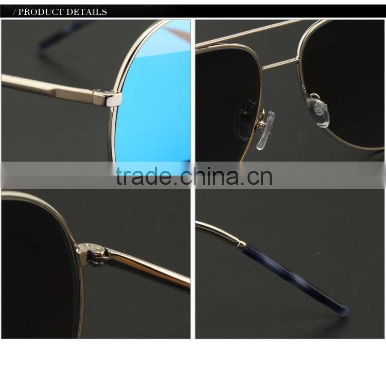 Popular brand sunglasses UV400 metal polarized sunglasses made in china