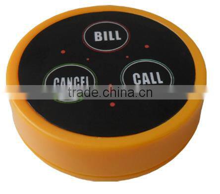 Restaurant Table Call Button/Wireless Call Buzzer System/Buzzer Restaurant Table Calling Button