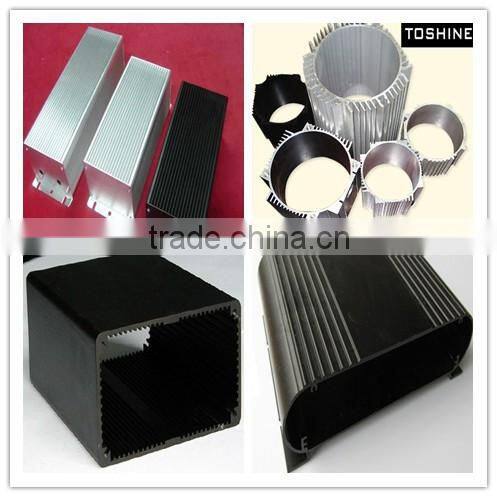 low price hot selling u shape aluminum enclosure/car amplifier shell /extrusion profile