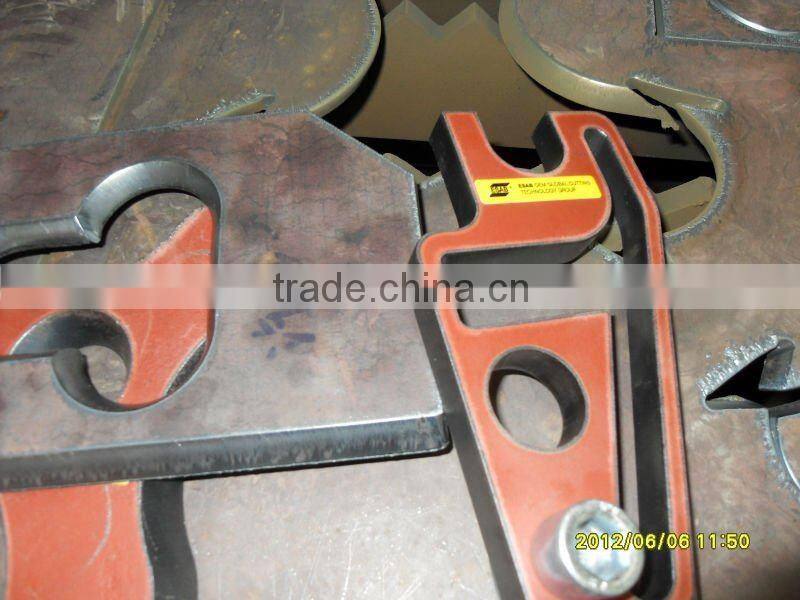 Heavy duty metal cnc plasma bevel cutting