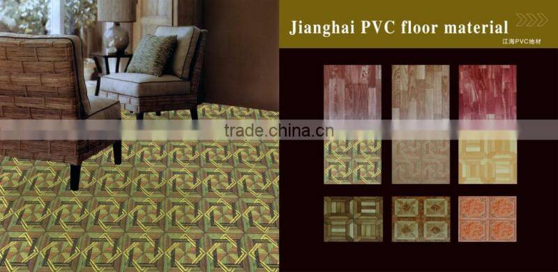 pvc linoleum flooring for home / vinyl floor