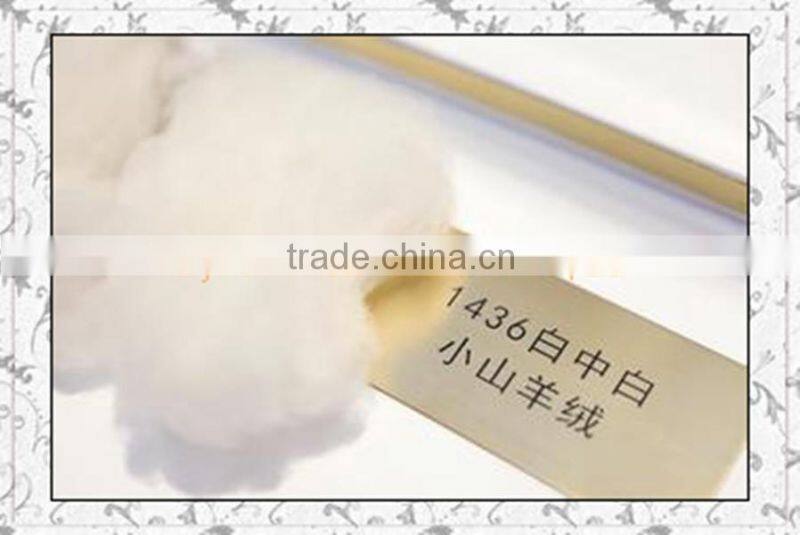 100% wool white cashmere