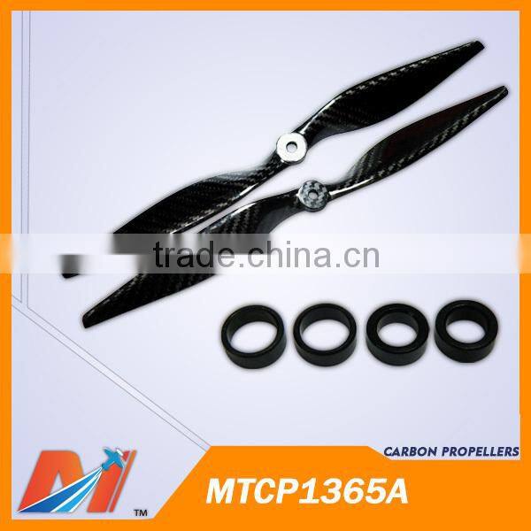 Maytech CW CCW 13x6.5inch CF prop 12inch propeller for UAV quadcopter rc drone