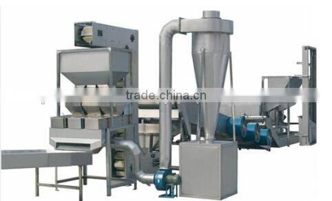 High efficiency automatic blanched peanut manufacturing equipment with CE,ISO9001