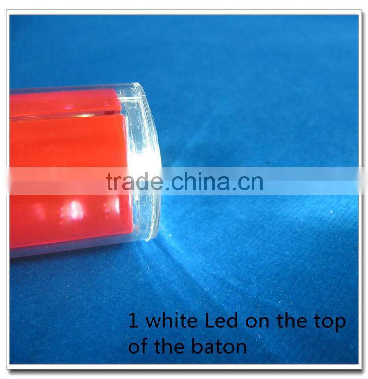 Battery led traffic control baton