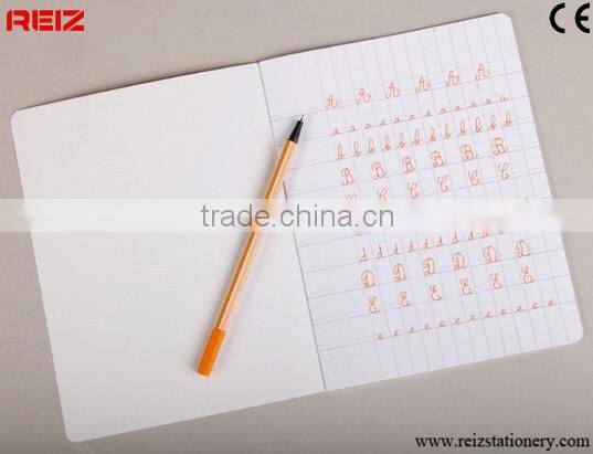 Seyes exercise book, french lines notebooks 17x22cm, 24pages