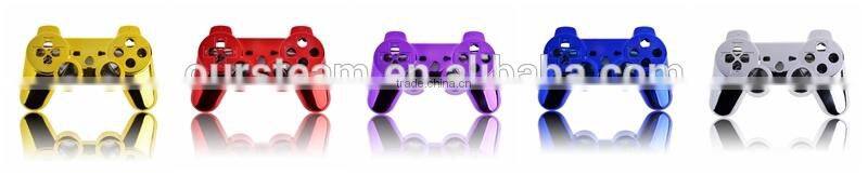 Custom Red Chrome Shell for PS3 Chrome Housing for Playstation 3 Controller Full Shell Plus Full set Buttons