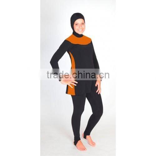 Girls Muslim Islamic Swimwear Full Cover Bathers