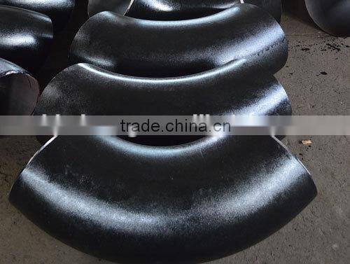 carbon steel 30/60/90/135 degree pipe elbow/pipe bend