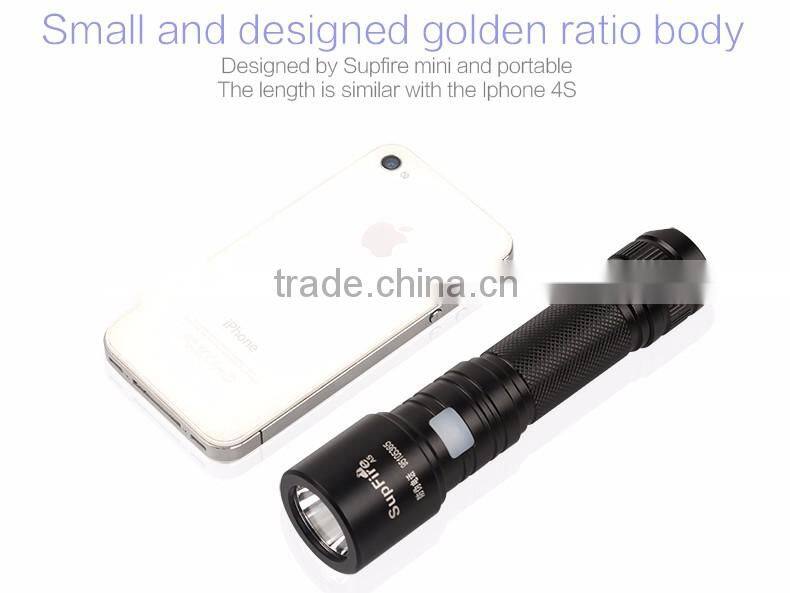 a5 USB aviation aluminum alloy led small flashlight 300lm xpe led rechargeable torch