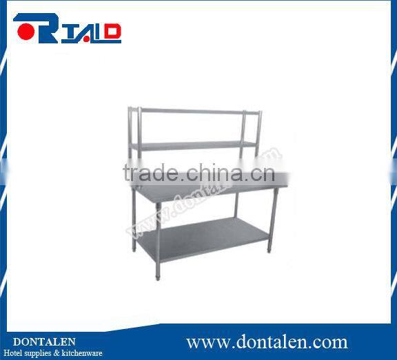 Stainless Steel Kitchen Work Table with extra Shelf