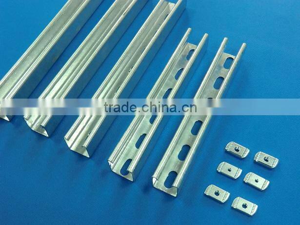 Painting Perforated Unistrut Channe