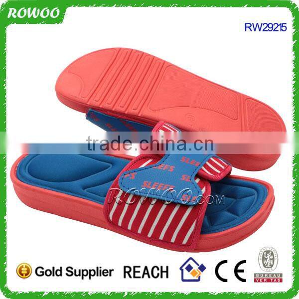 One Injection wholesale Fashion PU men flip flop for footwear