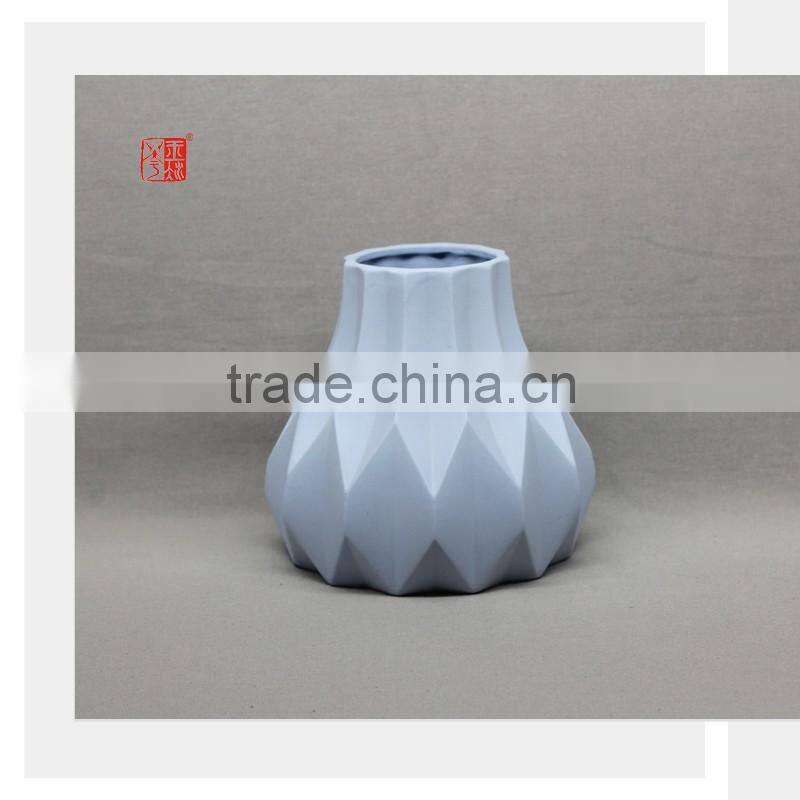 Modern Ceramic Home Decor Color Clay Ceramic Vase Sets
