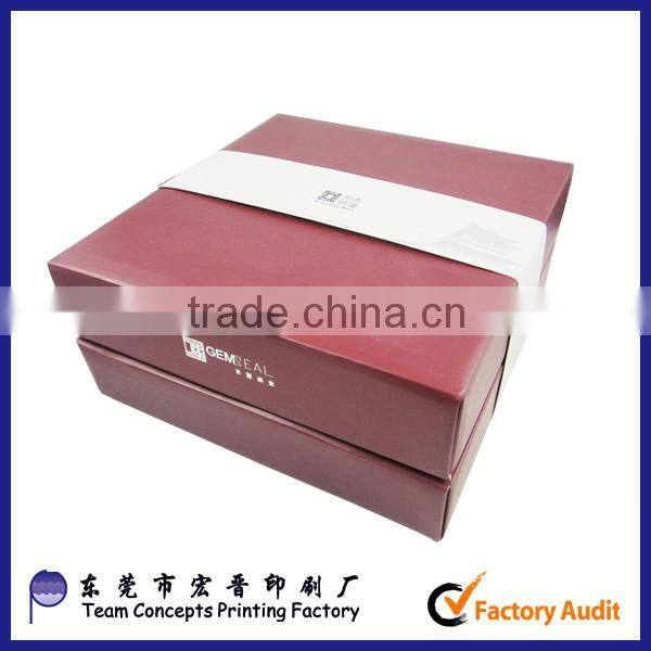 e flute cardboard carton tea cup storage box