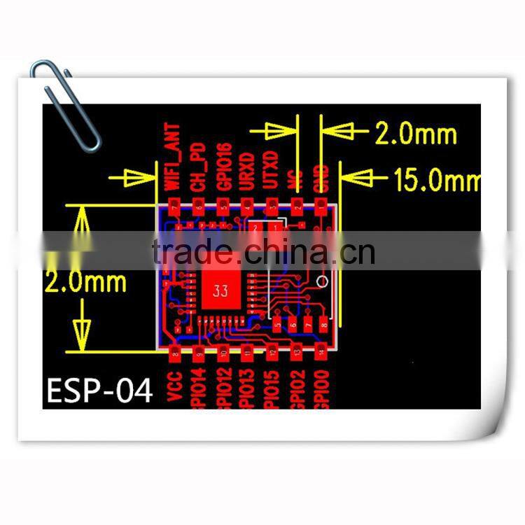 ESP-04 WiFi module ESP8266 serial WIFI coexistence module AP and STA and AP + STA wireless