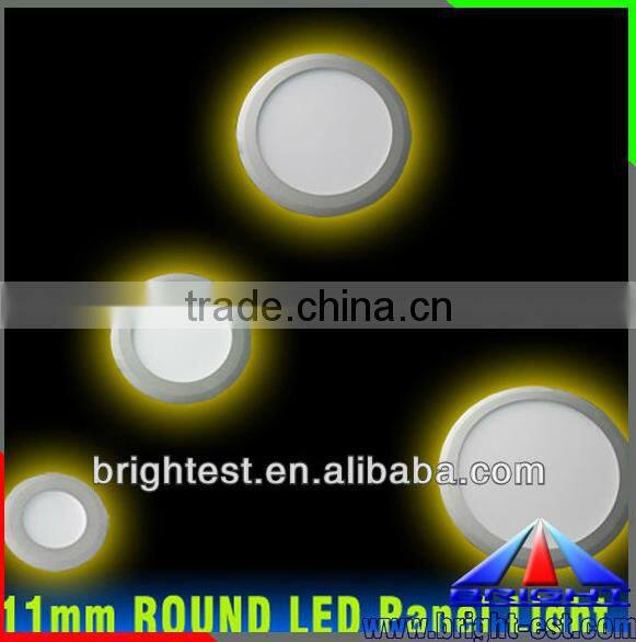 10W round LED panel light,AC 100-240v flat panel lighting
