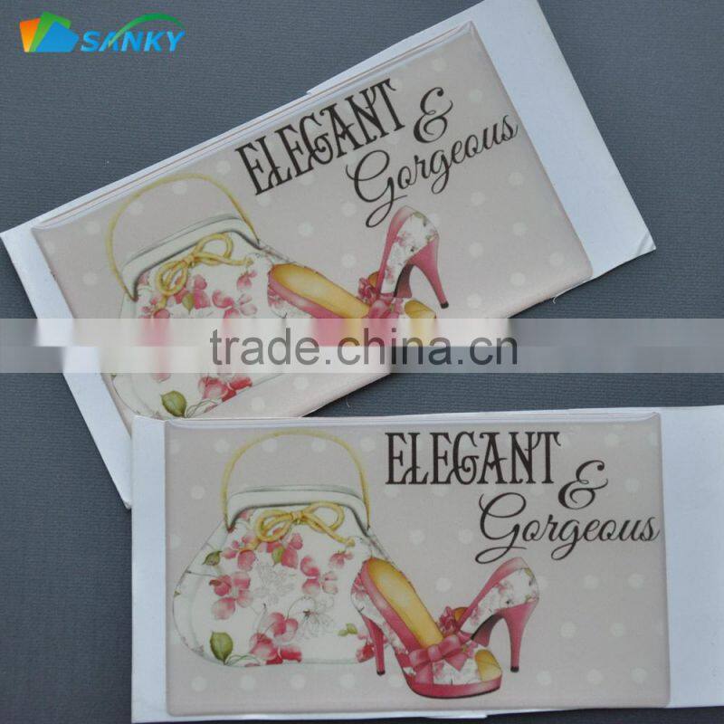 Colorful Style Promotion Waterproof Decoration Epoxy Sticker