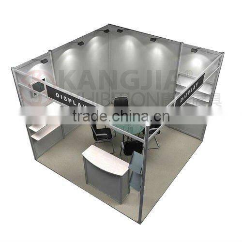 10*10 aluminum trade show standard exhibition stand