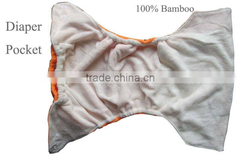 Super Absorption Snap Design Baby Cloth Diaper