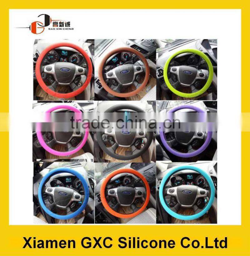 Multi-Colored Manufacture silicone steering wheel cover