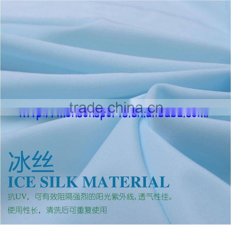 Dry sun protective golf arm sleeves