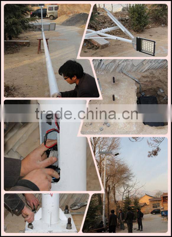 High quality solar wind solar led street light 30w 60w 90w