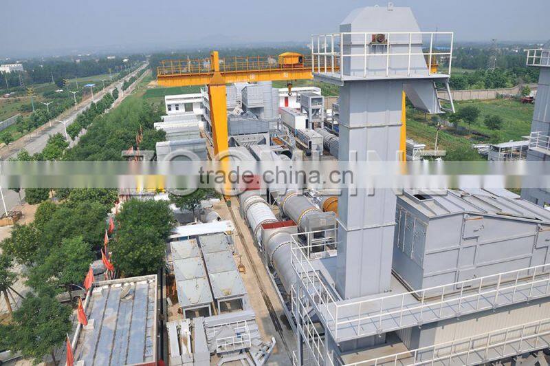 ZOOMLINE Brand 20T/HR Portable Drum Asphalt Mix Plant