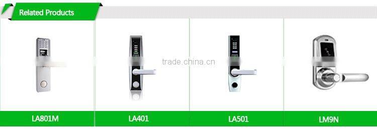 Biometric Systems supplier Huifan tech supply fingerprint recognition lock for apartment LA9