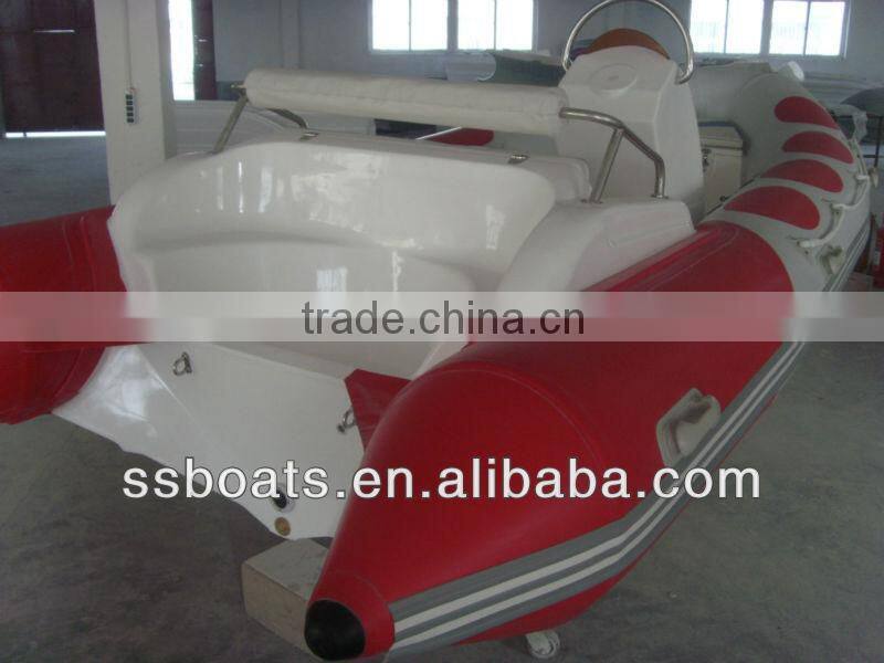Sunshine Fishing Fiberglass RIB inflatable boat